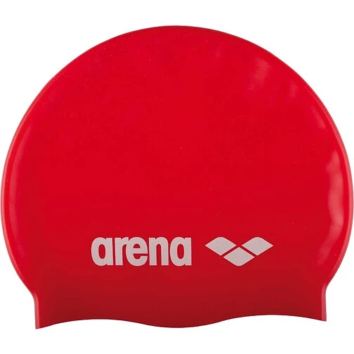 Arena Шапочка для плавания Classic Silicone Red-White