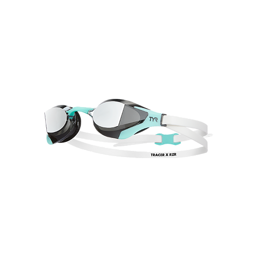 TYR Очки для плавания Tracer-X RZR Racing Mirrored Silver/Mint
