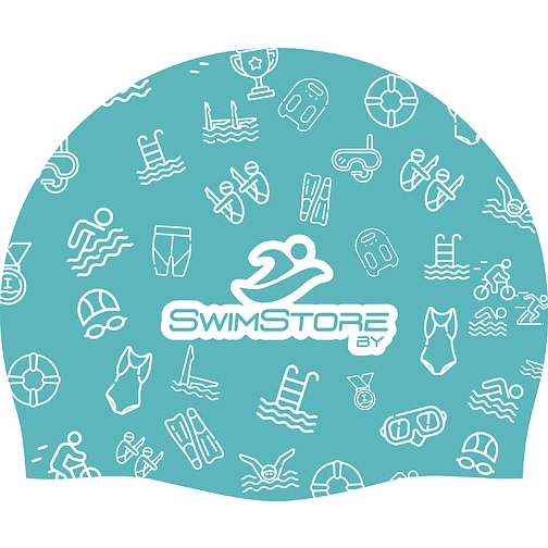 SwimStore Шапочка для плавания Aquatics ice mint