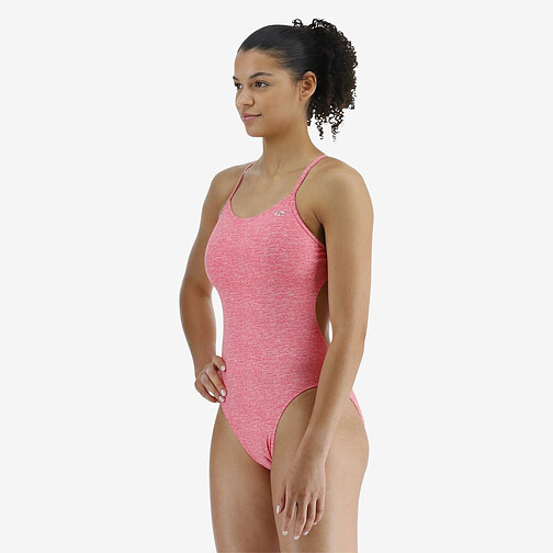 TYR Купальник Lapped Camo Cutoufit pink