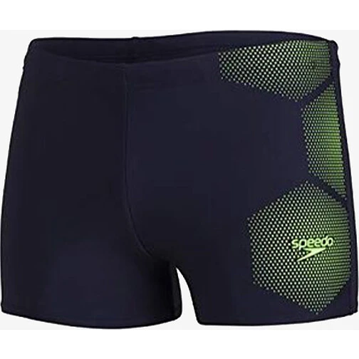 Speedo Плавки боксеры GALA LOGO ASHT AM Navy/Green