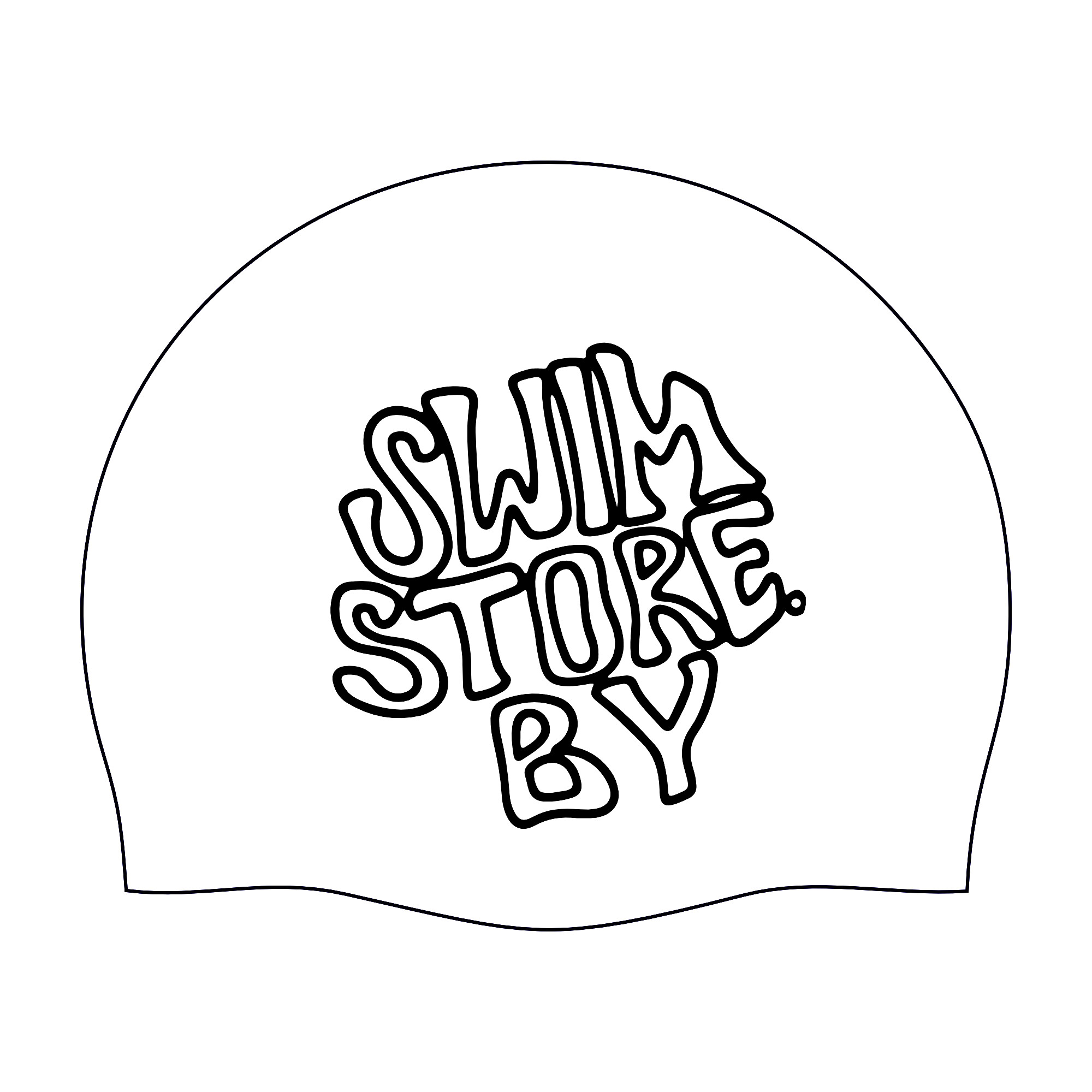SwimStore Шапочка для плавания Graffiti white