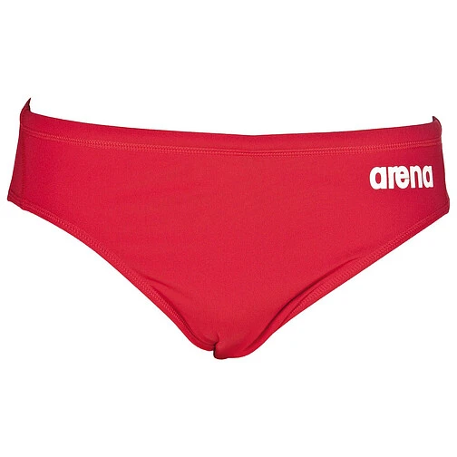 Arena Плавки Solid Brief Red-White