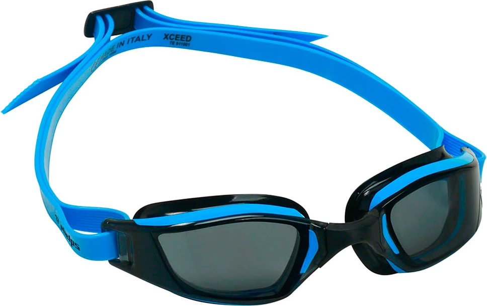 Phelps Очки для плавания XCEED Blue/Black