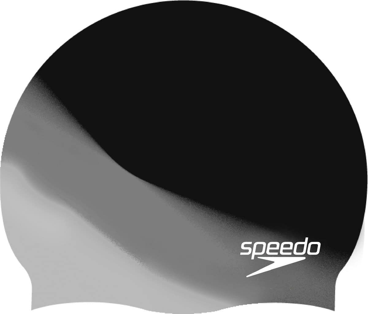 Speedo Шапочка Multi Colour Silicone Cap Black/Monument/Faded Storm