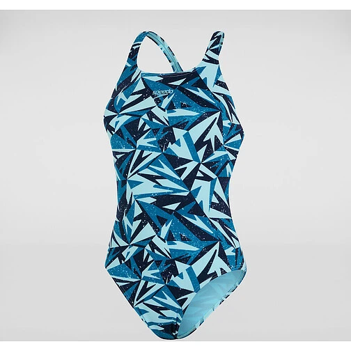 Speedo Купальник HYPERBOOM ALLOVER MEDALIST blue/blue