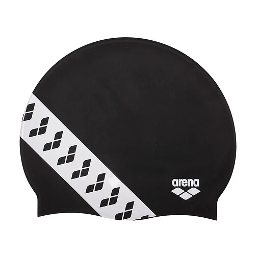 Arena Шапочка для плавания TEAM STRIPE CAP Black