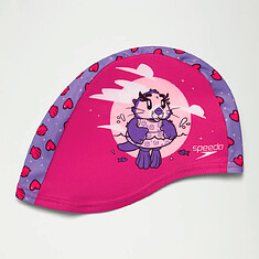 Speedo Шапочка для плавания Infant Learn to Swim Aria Sea Otter Polyester Cap pink/purple