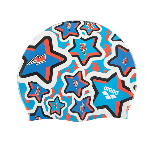 Arena Шапочка для плавания Print 2 Junior AW20 Frolic Blue