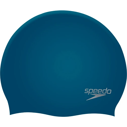 Speedo Шапочка для плавания Plain Moulded Silicone Cap Teal