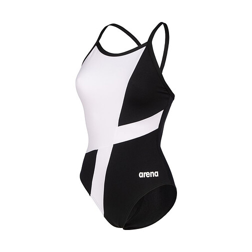 Arena Купальник ARENA DIAMOND LIGHTDROP BACK black-white