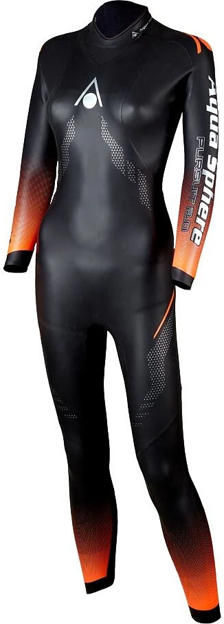 Phelps Гидрокостюм женский Pursuit 2.0 black/orange