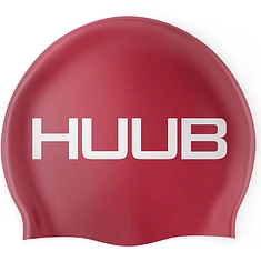 HUUB Шапочка для плавания Silicone Swim Cap Shiny-Red