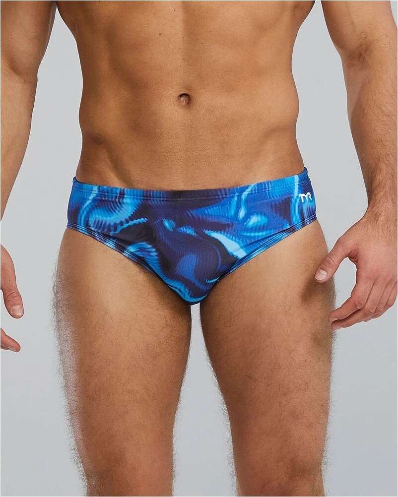 TYR Плавки Waveform Durafast Elite Brief Blue