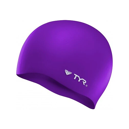TYR Шапочка для плавания Wrinkle Free Purple
