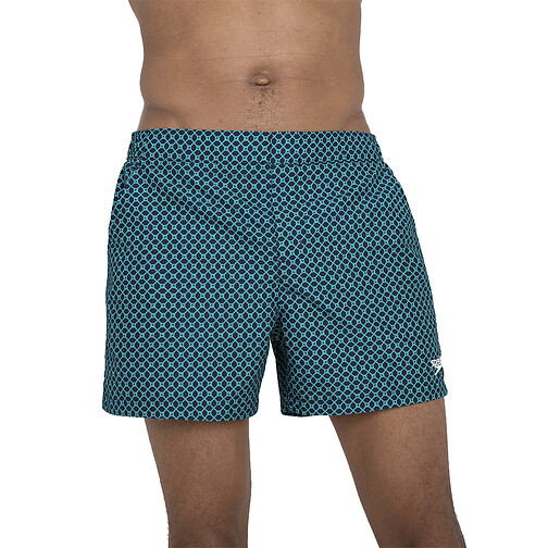 Speedo Шорты для плавания Vintage Leisure 14" Watershort Navy/Green