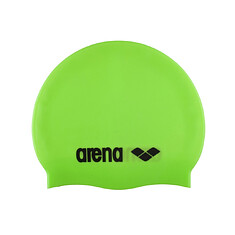Arena Шапочка для плавания Classic Silicone Acid Lime-Black