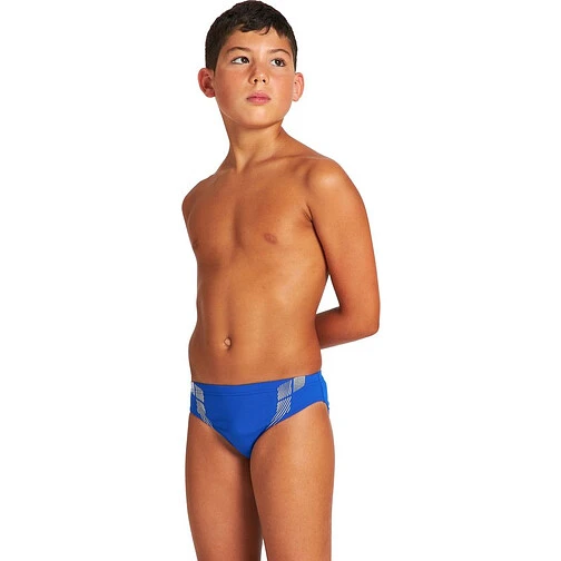 Arena Плавки STREAK JR BRIEF Neon blue-White