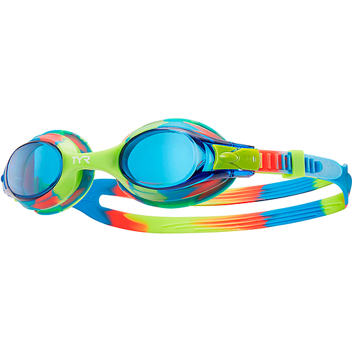 TYR Очки для плавания Swimple Tie-Dye Junior Blue/Yellow