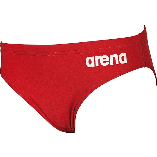 Arena Плавки Solid Brief Jr Red-White