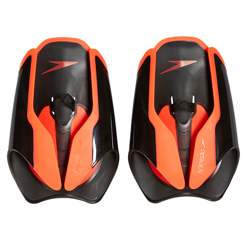 Speedo Лопатки для плавания Fastskin Hand Paddle Black/Red