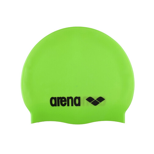 Arena Шапочка для плавания Classic Silicone Acid Lime-Black