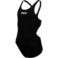 Arena Купальник TEAM SWIM TECH SOLID JR black-white