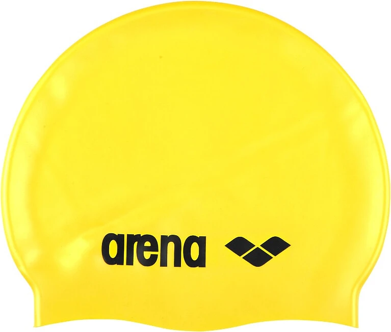 Arena Шапочка для плавания Classic Silicone Yellow-Black