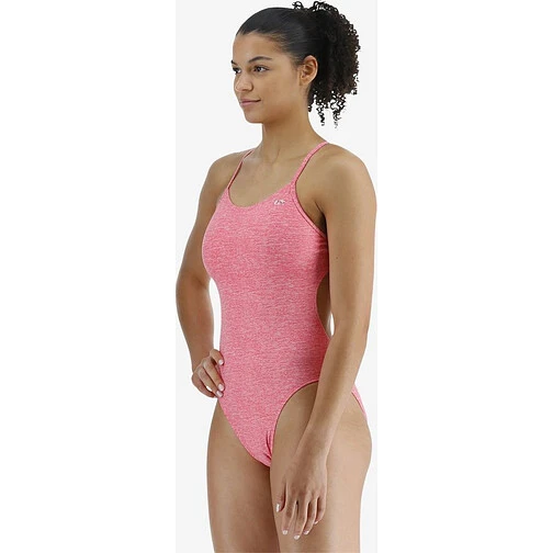 TYR Купальник Lapped Camo Cutoufit pink