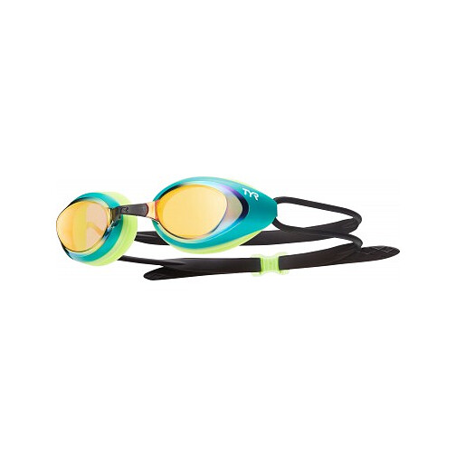 TYR Очки для плавания Blackhawk Racing Mirrored Gold/Green