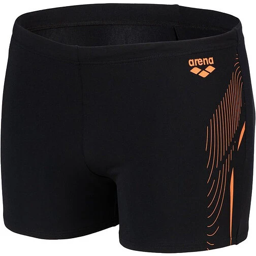 Arena Плавки спортивные SWIM SHORT GRAPHIC MAXLIFE ECO black-nespola