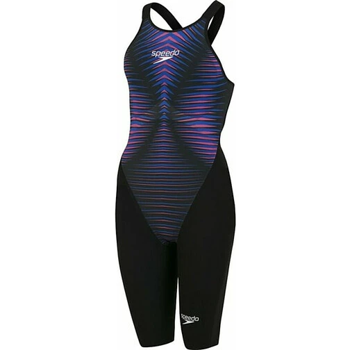 Speedo Гидрокостюм Fastskin LZR Pure Valor Openback Kneeskin Black/Red
