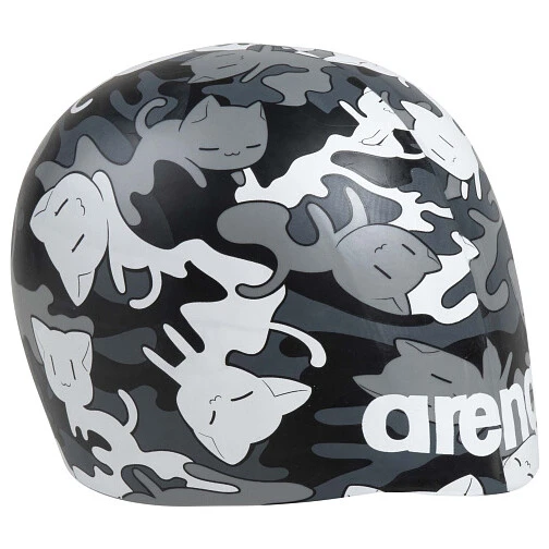 Arena Шапочка для плавания Poolish Moulded crazy camo cats Arena Шапочка для плавания Poolish Moulded crazy camo cats
