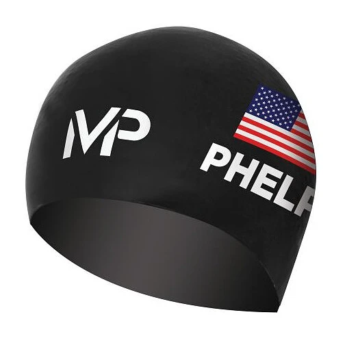 MP Шапочка RACE CAP LTD Michael Phelps Black