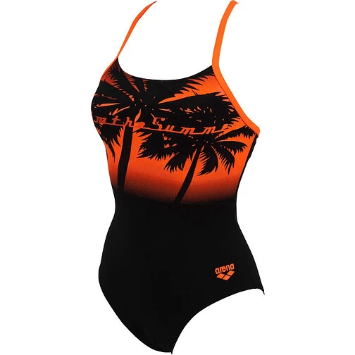 Arena Купальник W Rita Black-Tropical Orange