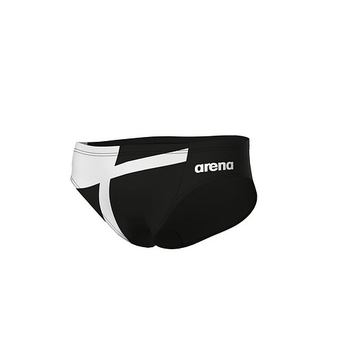 Arena Плавки ARENA DIAMOND SWIM BRIEFS black-white