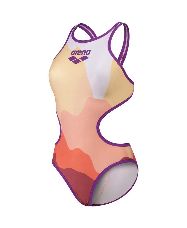 Arena Купальник ARENA ONE MORNING LIGHT TECH BACK purple-rose multi