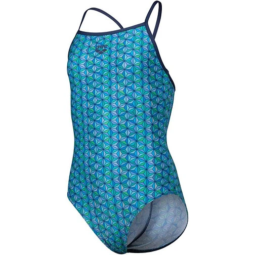 Arena Купальник ARENA STARFISH JR LIGHTDROP BACK L navy-tur mult