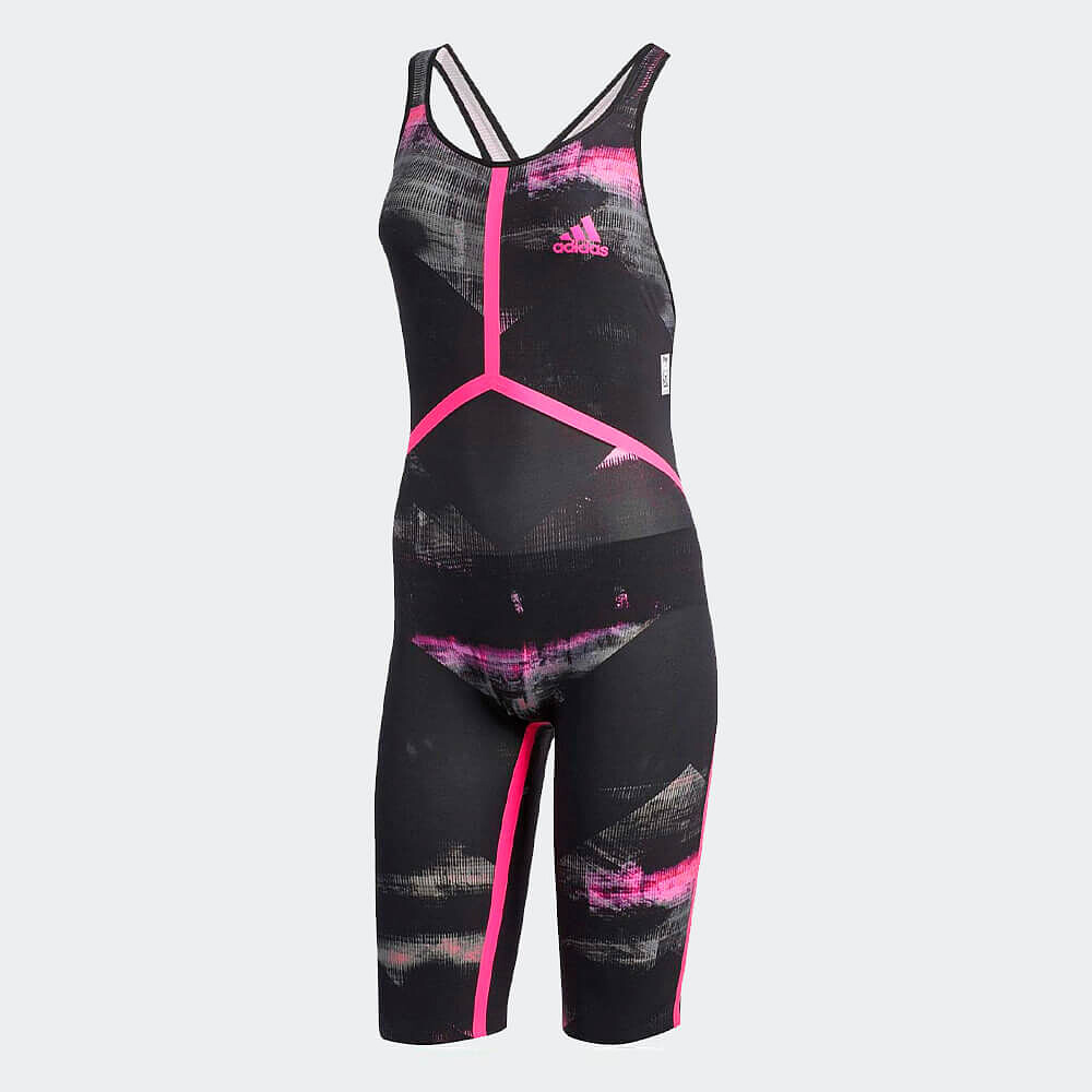 Adidas Гидрокостюм Adizero BreastStroke Open Back Black/Shopin - Noir/Roscho
