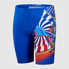 Speedo Джаммеры Boys' Placement Panel Leg Jammer blue/orange