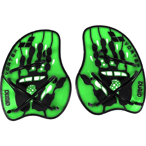 Arena Лопатки для плавания Vortex Evolution Hand Paddle Acid lime-Black