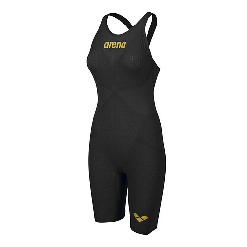 Arena Гидрокостюм Carbon Glide Openback Black-Gold