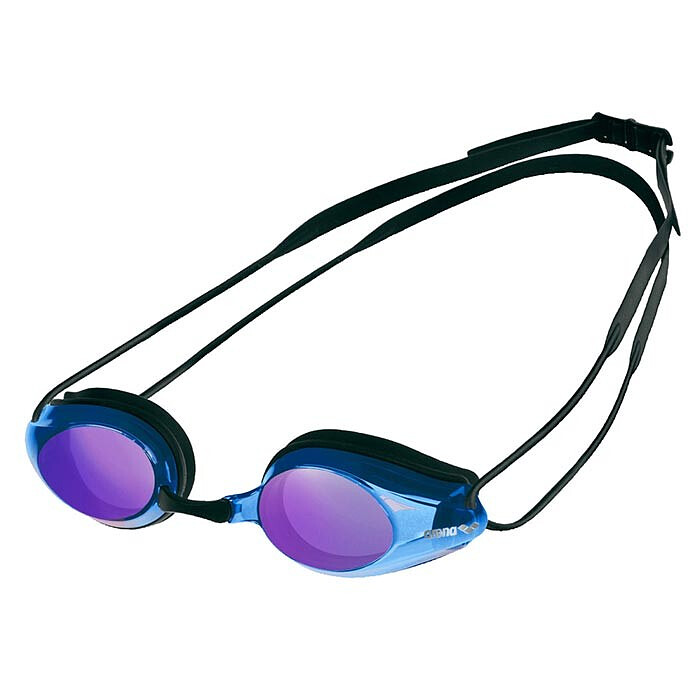 Arena Очки для плавания Tracks Mirrored Black-Blue Multi-Black