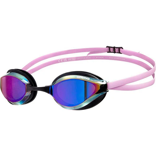 Arena Очки для плавания Python Mirrored violet-black-violet