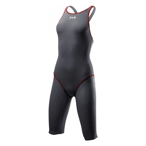TYR Гидрокостюм Thresher Open Back Grey/Red TYR Гидрокостюм Thresher Open Back Grey/Red