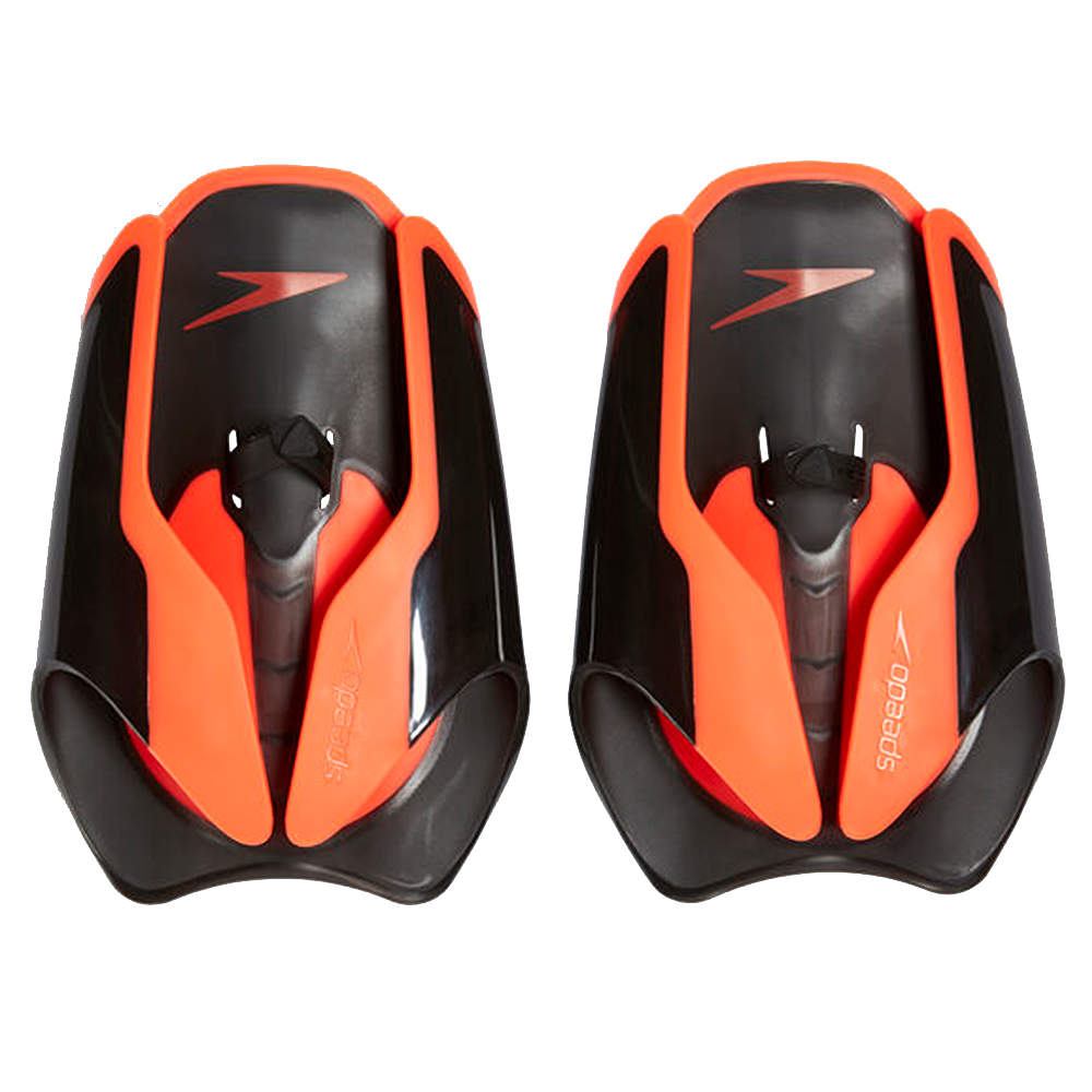 Speedo Лопатки для плавания Fastskin Hand Paddle Black/Red
