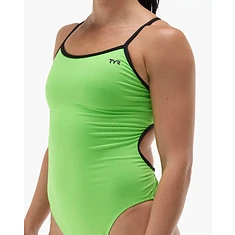 TYR Купальник SOLID Trinityfit Brt Green