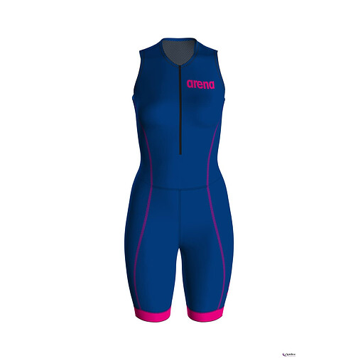 Arena Стартовый костюм для триатлона TRISUIT ST 2.0 FRONT ZIP W royal/pink