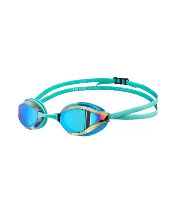 Arena Очки для плавания Python Mirrored turquoise-future_dusk-water