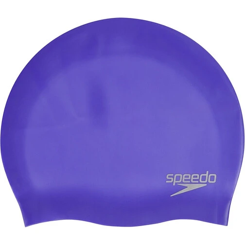 Speedo Шапочка для плавания Plain Moulded Silicone Cap Purple